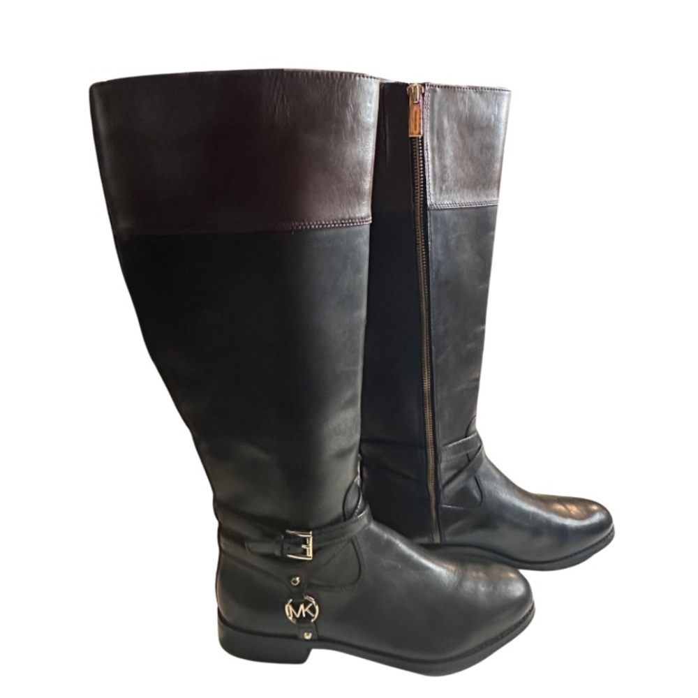 Michael Kors Leather Riding Boots 9 M NWOT